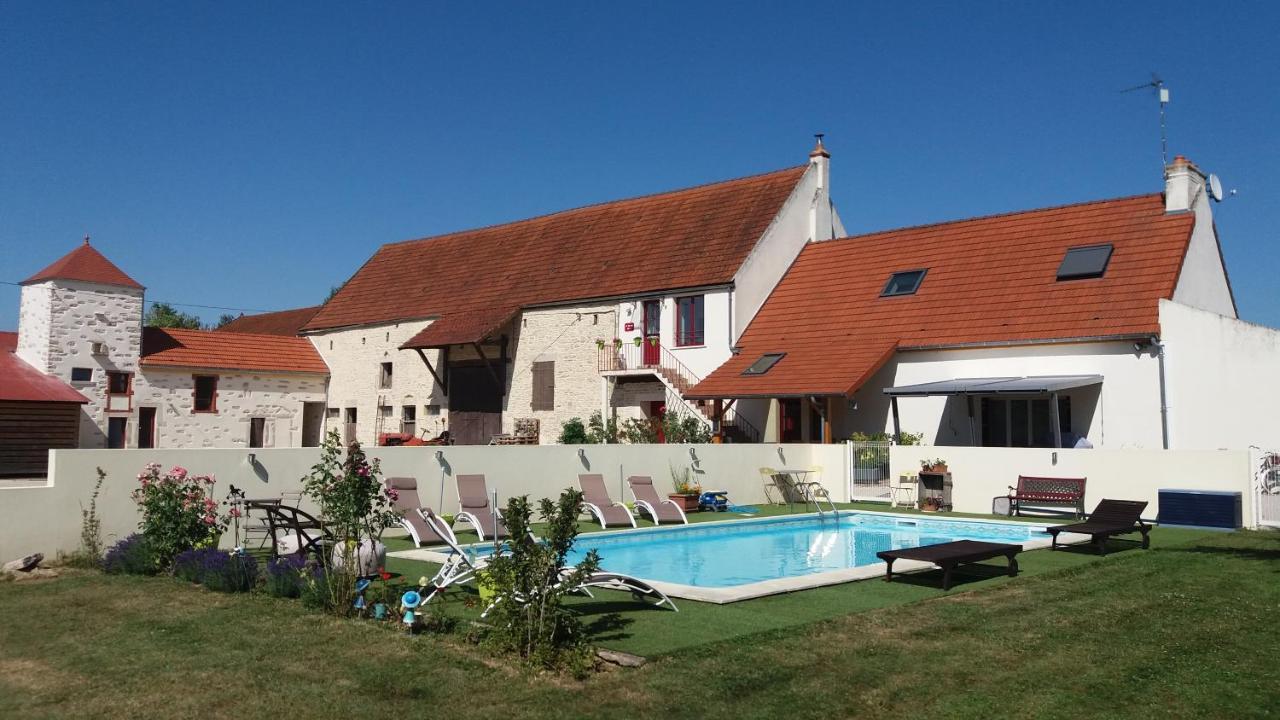 La Maison Rouge Ladoix - Proche Beaune Exteriör bild
