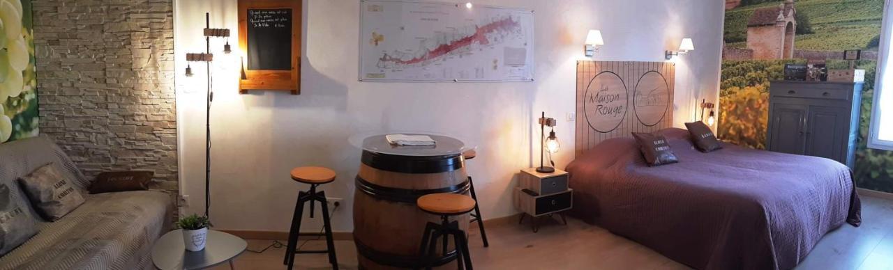 La Maison Rouge Ladoix - Proche Beaune Exteriör bild